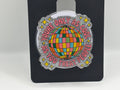 You're Only As Cool As You Treat People –  Silver Glitter Phone Grip