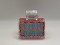 Rainbow Swirl Sparkle Glitter Hair Claw Clip