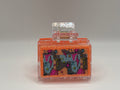 Retro Rebel Neon Glitter Hair Claw Clip