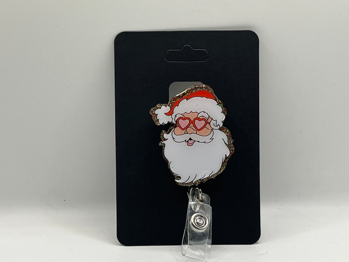 Sweetheart Santa Badge Reel