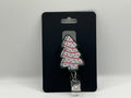 Christmas Tree Cake Badge Reel