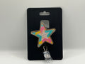 Colorful Star Glitter Badge Reel