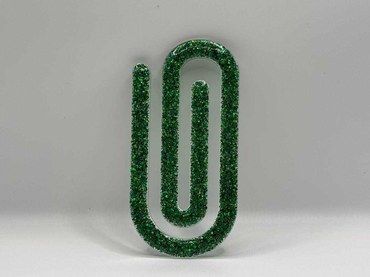 Green Paperclip