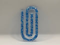Sparkle Blue Paperclip