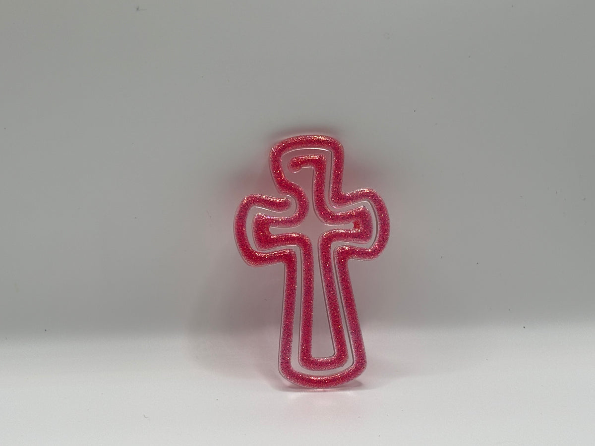 Dark Pink Cross