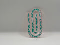 Green Leopard Print Paperclip