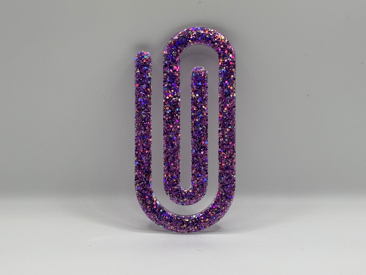Purple & Pink Paperclip