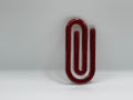 Dark Red Paperclip