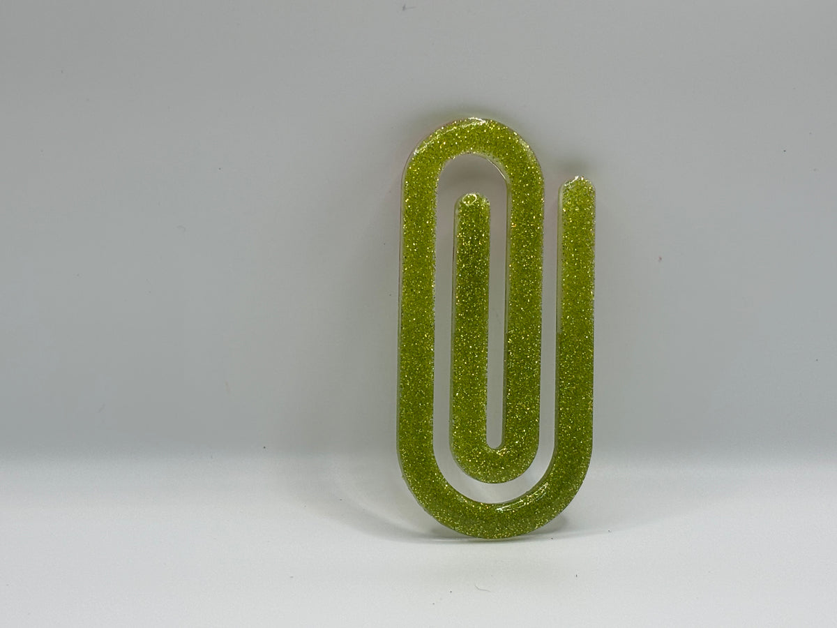 Golden Olive Paperclip