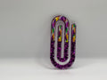 Purple Mardi Gras Paperclip