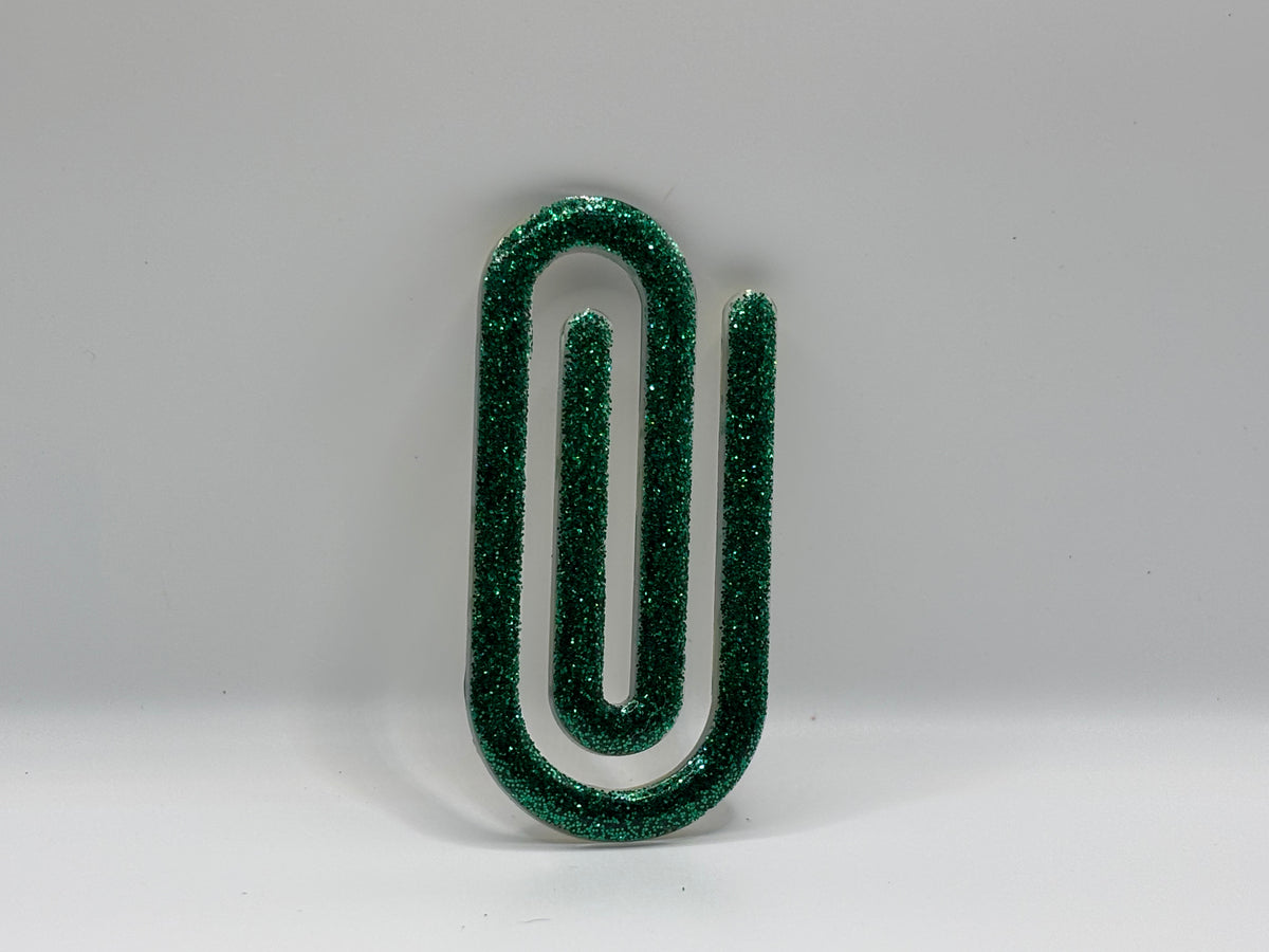 Emerald Green Paperclip