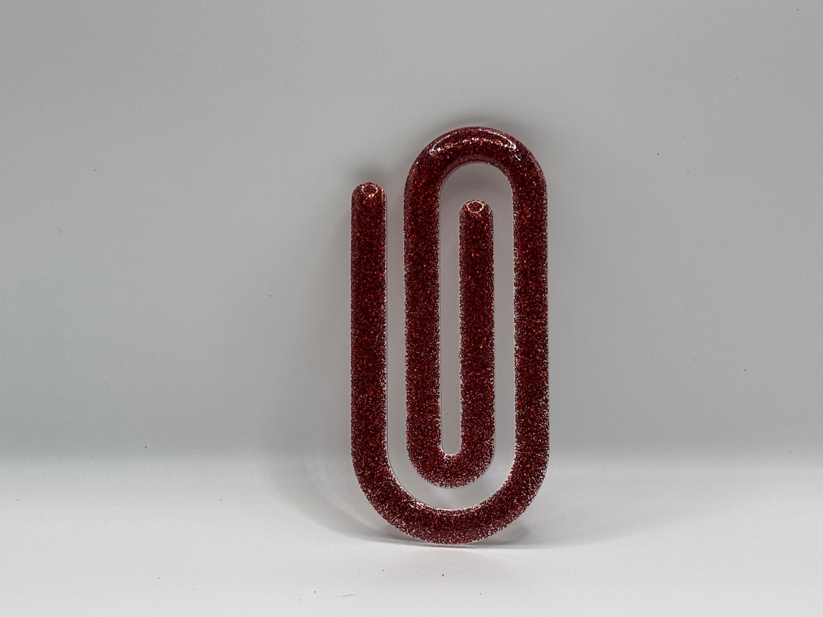 Ruby Red Paperclip