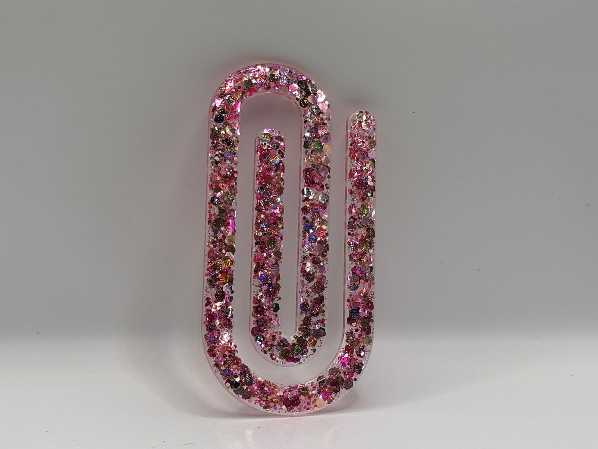 Pink Champagne Paperclip