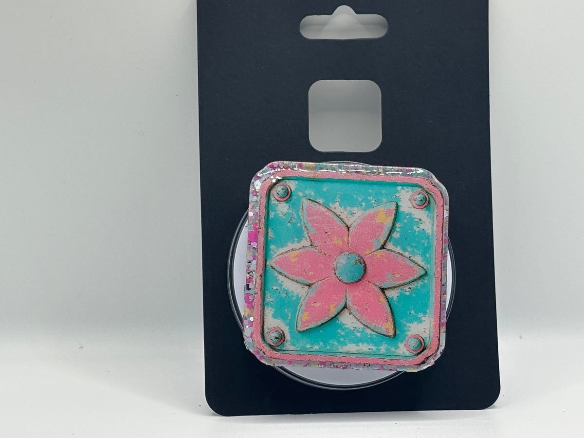 Vintage Bloom Pop Socket