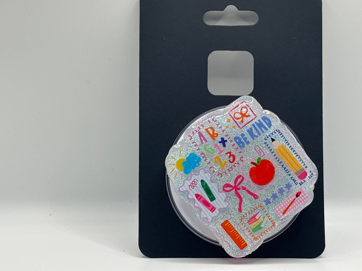 School Days Sparkle Phone Grip