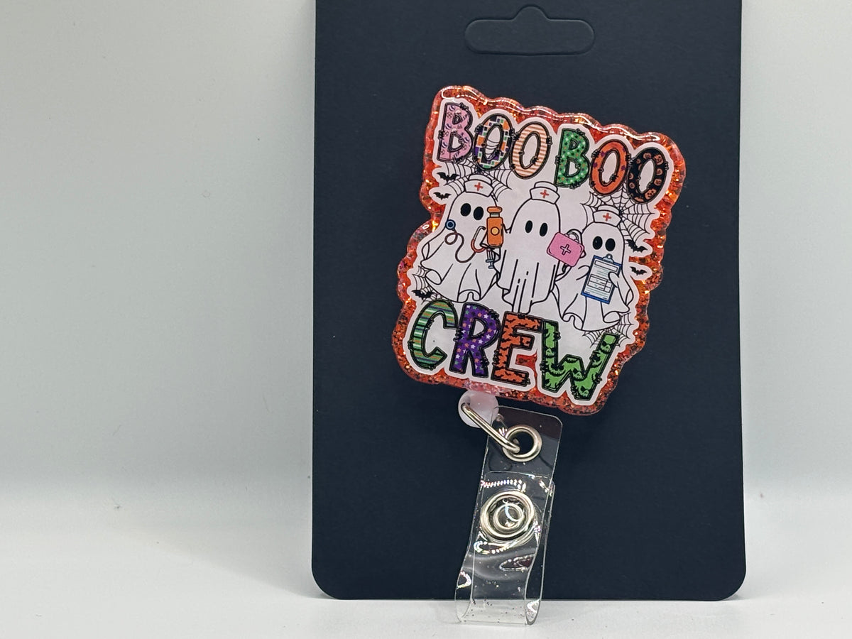 Boo Boo Crew Badge Reel