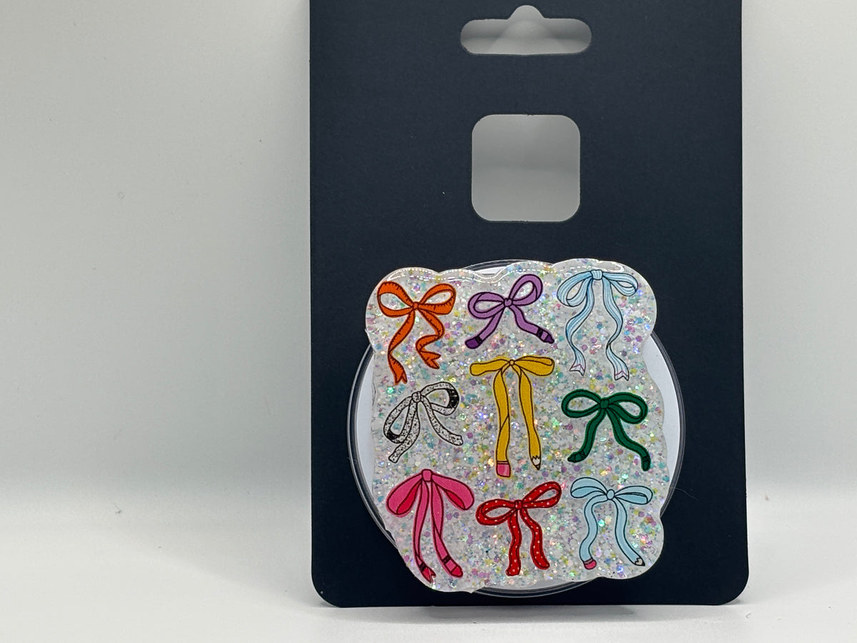 Bow-tiful Sparkle Pop Socket