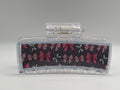 🎀 Pretty in Bows Glitter Hair Claw