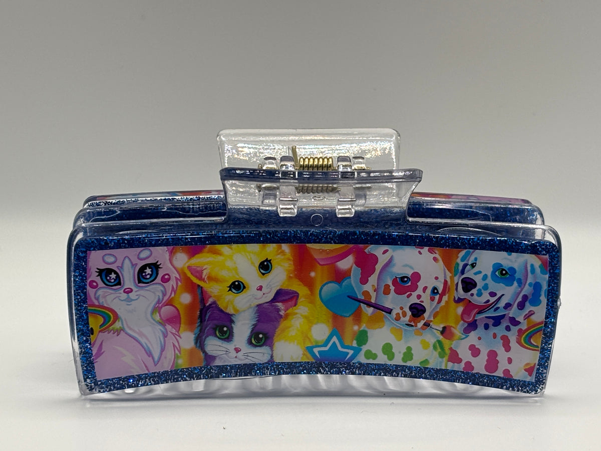 Rainbow Pets Blue Glitter Hair Claw