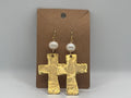 Golden Grace Pearl Cross