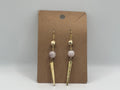 Blush & Gold Spike Drop