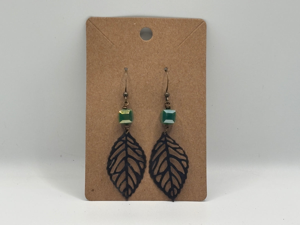 Emerald Shadow Leaf