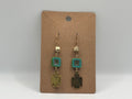 Turquoise Thunderbird Earrings