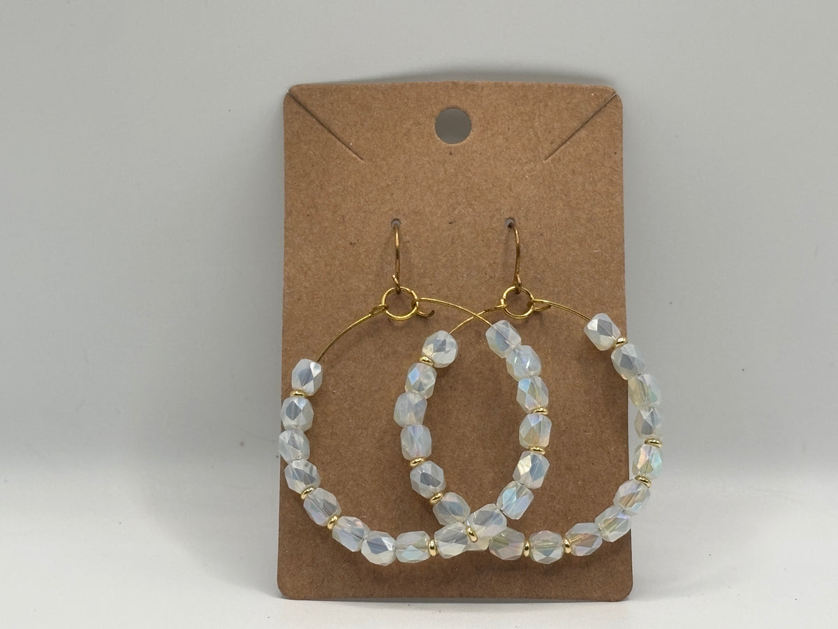 Moonlight Crystal Hoop