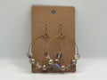 Champagne Glow Hoops