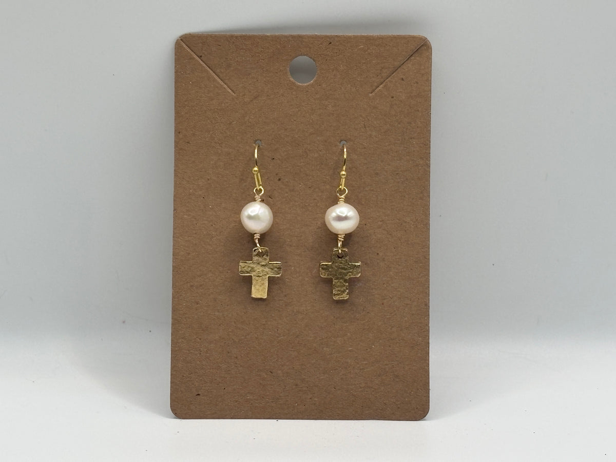 Faith & Grace Pearl Cross