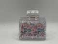 Pastel Snowman & Hot Cocoa Glitter Hair Claw Clip