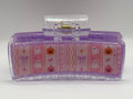 Pink & Purple Spooky Cute Glitter Hair Claw Clip