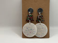 Frosty Sparkle Snowman Earrings