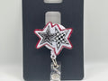 Rockstar Glitter Star Badge Reel