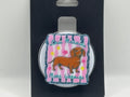 Less Meanies, More Weenies – Glitter Dachshund Phone Grip