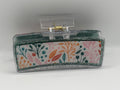 Whimsical Wildflowers Glitter Hair Claw Clip