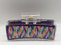 Color Me Happy Purple Glitter Hair Claw Clip