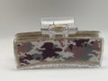 Desert Rose Camo Glitter Hair Claw Clip